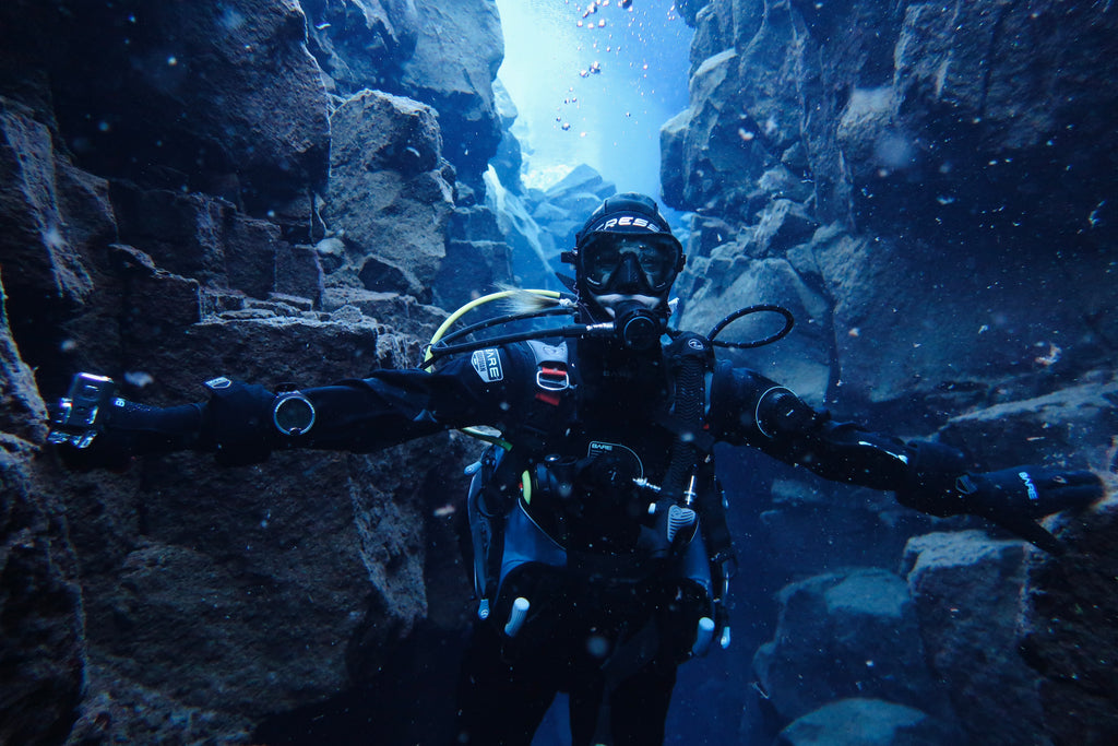 Between continental plates - Silfra